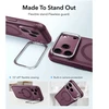 Dėklas Esr Classic Hybrid Kickstand Magsafe iPhone 17 Pro Max / 18 Pro Max frosted deep burgundy