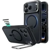 Dėklas ESR CLASSIC HYBRID KICKSTAND MAGSAFE IPHONE 17 PRO MAX / 18 PRO MAX FROSTED Juodas