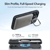 Dėklas ESR klasikinis hibridinis stovas „Magsafe iPhone 17“, skaidrus/juodas