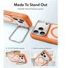 Dėklas ESR CLASSIC HYBRID KICKSTAND MAGSAFE IPHONE 17 PRO MAX / 18 PRO MAX FROSTED Oranžinis