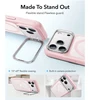 Dėklas ESR CLASSIC HYBRID KICKSTAND MAGSAFE IPHONE 17 PRO MAX / 18 PRO MAX FROSTED BUBBLEGUM Rožinis