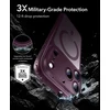 Dėklas Esr Classic Hybrid Magsafe iPhone 17 Pro Max / 18 Pro Max frosted deep burgundy