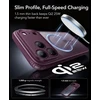 Dėklas Esr Classic Hybrid Magsafe iPhone 17 Pro Max / 18 Pro Max frosted deep burgundy