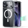 ESR Classic Hybrid MagSafe + grūdinto stiklo komplektas, skirtas iPhone 17 Pro Max – skaidrus
