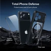 ESR Classic Hybrid Magsafe ir grūdinto stiklo dėklas iPhone 17 Pro Max, skaidrus/juodas