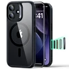 ESR Classic Hybrid MagSafe + grūdinto stiklo komplektas iPhone 17 - skaidrus Juodas