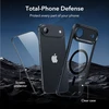 ESR Classic Hybrid Magsafe ir grūdinto stiklo iPhone 17 Air skaidrus/juodas