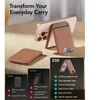 Dėklas ESR Classic Magnetic Wallet Stand, ruda