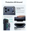 Dėklas Esr Cyber Tough Kickstand Magsafe iPhone 17 Pro / 18 Pro mėlyna