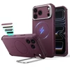Dėklas Esr Cyber Tough Kickstand Magsafe iPhone 17 Pro Max / 18 Pro Max Deep burgundy