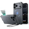 Dėklas Esr Cyber Tough Kickstand Magsafe iPhone 17 Pro / 18 Pro pilka