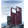 Dėklas Esr Cyber Tough Kickstand Magsafe iPhone 17 Pro Max / 18 Pro Max Deep burgundy