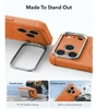 Dėklas Oranžinis Esr Cyber Tough Kickstand Magsafe iPhone 17 Pro / 18 Pro oranžinis