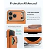 Dėklas Oranžinis Esr Cyber Tough Kickstand Magsafe iPhone 17 Pro / 18 Pro oranžinis