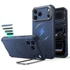 Dėklas Esr Cyber Tough Kickstand Magsafe iPhone 17 Pro / 18 Pro mėlyna