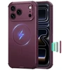 Dėklas ESR CYBER TOUGH MAGSAFE IPHONE 17 PRO / 18 PRO DEEP BURGUNDY