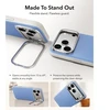 Dėklas ESR LEATHER KICKSTAND MAGSAFE IPHONE 17 PRO / 18 PRO LIGHT Mėlynas
