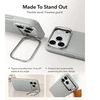 Dėklas ESR LEATHER KICKSTAND MAGSAFE IPHONE 17 PRO MAX / 18 PRO MAX Pilkas