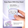ESR Pulse HaloLock MagSafe dėklas Apple AirPods 4 / 5 - violetinė