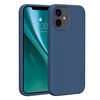 Dėklas Telforceone Etteri Silicone Apple iPhone 12 / 12 Pro 6,1" mėlynos spalvos