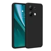 Dėklas Telforceone Etteri Silicone Xiaomi Redmi Note 13 4G juodos spalvos