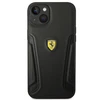 Apple iPhone 14 Plus Ferrari odinis dėklas Stamp Sides (FEHCP14MRBUK) juodos spalvos