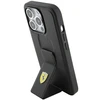 Apple iPhone 15 Pro Ferrari dėklas Grip Stand (FEHCP15LGSPSIK) juodos spalvos