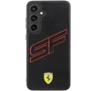 Samsung Galaxy S24 Ferrari dėklas Big SF Perforated (FEHCS24SPINK) juodos spalvos