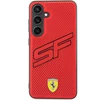 Samsung Galaxy S24 Ferrari dėklas Big SF Perforated (FEHCS24SPINR) raudonos spalvos