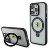 Apple iPhone 15 Pro Ferrari dėklas Ring Stand 2023 Collection MagSafe (Fehmp15luscah) skaidrus