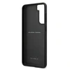 Samsung Galaxy S21 Plus Ferrari dėklas Off Track odinis Nylon Stripe (FEOSIHCS21MRE) raudonos spalvos