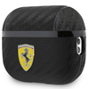 Apple AirPods Pro ausinių dėklas 2 Ferrari On Track PU Carbon (FESAP2CABK) juodos spalvos