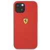 Apple iPhone 13 Mini Ferrari dėklas silikoninis (FESSIHCP13SRE) raudonos spalvos