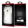 FERRARI kietas dėklas FEGLHCP7BK IPHONE 7 / 8 TRANSPARENT