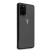 Dėklas Ferrari Hardcase FEHCAHCS67BK S20+ G985 juoda/juoda anglies paveldas