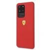 Samsung Galaxy S20 Ultra Ferrari dėklas silikoninis (FESSIHCS69RE) raudonos spalvos