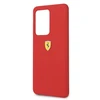 Samsung Galaxy S20 Ultra Ferrari dėklas silikoninis (FESSIHCS69RE) raudonos spalvos