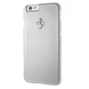 Apple iPhone 6 / 6S Ferrari dėklas Perforated Aliuminio (FEPEHCP6SI) sidabrinės spalvos