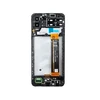 Dėklas For_Samsung LCD ekranas + Touch Unit + priekinis dangtelis Samsung A135F Galaxy A13 Juodas