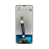 Ekranas su jutikliniu bloku, skirtas Samsung Galaxy A22 5G A226, Juodas