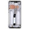 Dėklas For_Xiaomi LCD Ekranas + Touch Unit + priekinis dangtelis skirtas Xiaomi Redmi Note 9 Pro/9S/9 Pro Max Glacier Baltas