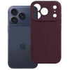 Dėklas Case for iPhone 18 Pro / 17 Pro Forcell F-Protect Rubber Premium compatible with MagSafe dark cherry