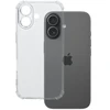 Dėklas Topt Clin Anti Shock 1,5mm skirtas iPhone 17 skaidrus