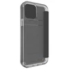 Gear4 D3O Wembley Flip Wallet Apple iPhone 12 / 12 Pro dėklas telefonui skaidrus
