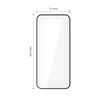 Tech-Protect Glass Fit+ 2-pack apsauginis stiklas skirtas Xiaomi Redmi 15 4G / 5G – juodas