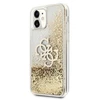 Apple iPhone 11 Guess dėklas 4G Big Liquid Glitter (GUHCN61LG4GGO) aukso spalvos