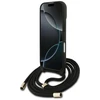Original dėklas GUESS 4G Big Logo Cord Stap Crossbody skirtas Apple iPhone 17 juodos spalvos