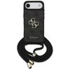 Dėklas Guess 4G Big Logo Cord Stap Crossbody skirtas Apple iPhone Air juodos spalvos
