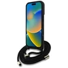 GUESS dėklas skirtas Apple iPhone 16 Plus GUHCP16MP4GMGCRW (CBDY PU 4G Big Logo W/Cord Strap) rudos spalvos