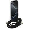Dėklas Guess 4G Big Logo Cord Stap Crossbody skirtas Apple iPhone Air rudos spalvos